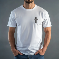 Load image into Gallery viewer, Lion of Judah Christian T-Shirt – Revelation 5:5 Bible Verse Tee – I Believe Religious Shirt
