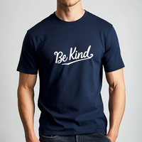 Load image into Gallery viewer, Be Kind T-Shirt, Inspirational Quote Tee, Positive Message Shirt, Motivational Kindness Shirt, Black Unisex Graphic Tee, Mental Health Gift
