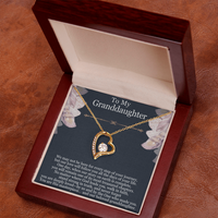 Load image into Gallery viewer, To My Granddaughter - Faith &amp; Love Heart Necklace Gift
