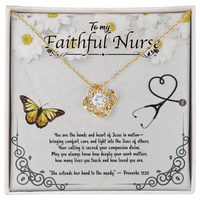Load image into Gallery viewer, To My Faithful Nurse – His Hands, Your Heart, A Healing Light
