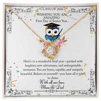 Load image into Gallery viewer, Senior Year Sparkle – Class of 2026 Gift from Mom &amp; Dad
