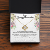 Load image into Gallery viewer, To My Daughter-in-Law – Christian Message Card with Floral Design
