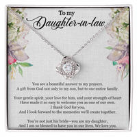 Load image into Gallery viewer, To My Daughter-in-Law – Christian Message Card with Floral Design
