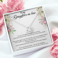 Load image into Gallery viewer, To My Daughter-in-Law – Christian Message Card with Floral Design
