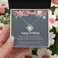 Load image into Gallery viewer, God&#39;s Gift – Birthday Blessings Necklace
