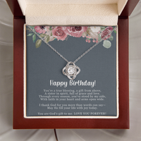 Load image into Gallery viewer, God&#39;s Gift – Birthday Blessings Necklace
