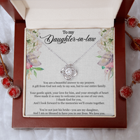 Load image into Gallery viewer, To My Daughter-in-Law – Christian Message Card with Floral Design
