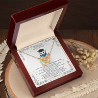 Load image into Gallery viewer, 🎓 First Day of College Necklace – From Mom With Love 💖
