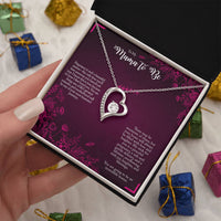 Load image into Gallery viewer, Mama-to-Be Heart Necklace – Pregnancy Gift from Husband, Mom, or Friend
