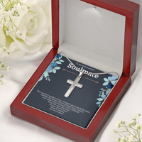 Load image into Gallery viewer, Faith &amp; Grace Cross Necklace – A Symbol of Strength, Love &amp; Divine Guidance
